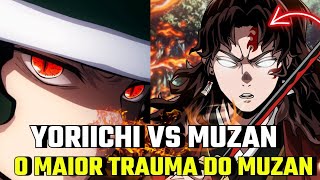 YORIICHI VS MUZAN BATALHA COMPLETA DEMON SLAYER [upl. by Einotna]