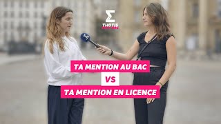 Ta mention au bac VS Ta note en licence [upl. by Saum]