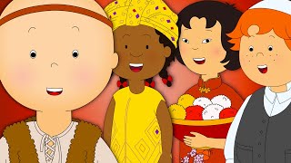 Caillou and the Holiday Show  Caillou Cartoon [upl. by Kcirde]