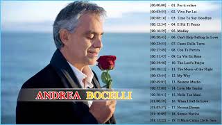 Andrea Bocelli Greatest Hits 2018 Best Andrea Bocelli Songs of All Time [upl. by Rie]