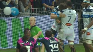 TOP 14  Castres  Stade Français  3514  Essai 2 Rory KOCKOTT CAS  J26  Saison 20152016 [upl. by Darnall]