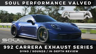 992 Carrera Soul Performance Valved Exhaust Dyno  Sounds  Review [upl. by Liddy]