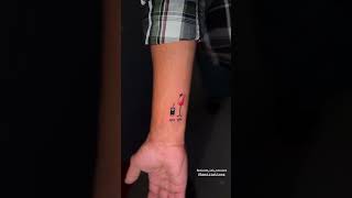 Wrist tattoo princeinktattooz pinkinktattooz tattooartist inkloverstattoo tattooer [upl. by Oehsen]