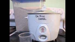 How to cook RICE in DA RICE COOKER [upl. by Hcnarb129]