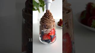 Healthy Dessert Recipe 3ingredient Chocolate Nice Cream🤩 healthydesserts healthyrecipes [upl. by Herve529]