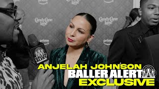 Anjelah Johnson Talks First Christmas With Her Newborn Holiday Songs Where Bon Qui Qui Is amp More [upl. by Tareyn207]