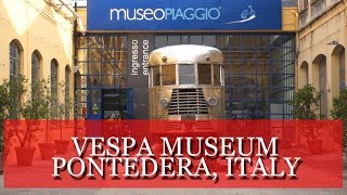 VESPA MUSEUM PONTEDERA ITALY [upl. by Dafna]