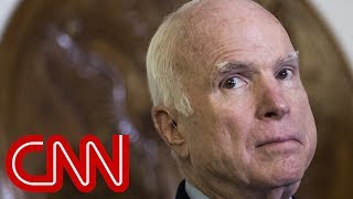 Reaction to John McCains no vote on Obamacare repeal [upl. by Godding]