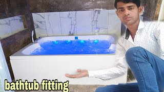 Jacuzzi bathtub installation with full details [upl. by Iila]