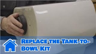 Plumbing Advice  How to Replace the TanktoBowl Kit [upl. by Anneyehc]