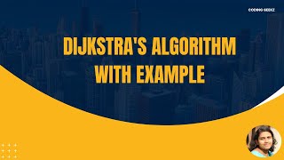 Dijkstras algorithm  Single Source Shortest Path Algorithm [upl. by Kunz]