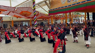 Zenden Lhasa Bhumo by TIPA Artists during Trunkar 2024 at Dharamsala Tibetan [upl. by Elokyn868]