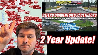 2year Update on the Bradenton Motorsport Park and Freedom Factory Housing Development [upl. by Ivie]