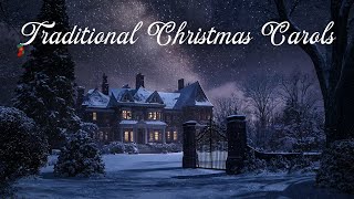 Traditional Christmas Carols of All Time  OldFashioned Christmas Vibes [upl. by Tirza238]