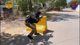 Sindh Police Training Branch Traffic Training Institute Mock Exercise [upl. by Kameko]