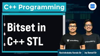 bitset in C STL  L79  C  Competitive Programming  RBR  Jay Bansal [upl. by Yreffoeg860]