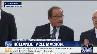 quotEntre le libéralisme et le populisme il y a le socialismequot déclare François Hollande [upl. by Llireva]