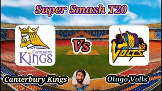 Canterbury Kings v Otago Volts  Match 12  Super Smash [upl. by Thirion]