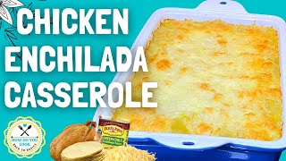 CHICKEN ENCHILADA CASSEROLE  How to make a CHICKEN ENCHILADA CASSEROLE [upl. by Eerol]