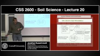 PLSCS 2600  20  Soil Organic Matter Decomposition [upl. by Akfir]