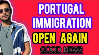 Portugal immigration open  Portugal File lock again [upl. by Faith]