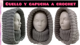 Cuello a crochet con capucha [upl. by Barton484]