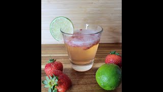 Strawberry Lime Mimosa Recipe [upl. by Ellata998]