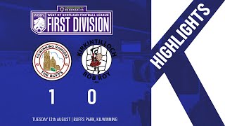 HIGHLIGHTS Kilwinning Rangers 10 Kirkintilloch Rob Roy [upl. by Owades60]