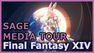 FFXIV Endwalker  Media Tour 2021  Habilidades Sage Gameplay de Meoni1 [upl. by Scornik205]