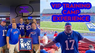 VIP at BILLS TRAINING CAMPMeeting Bills Legends [upl. by Adama91]