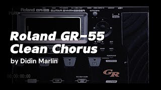 Roland GR55 Synthesizer  Clean Chorus Preset by Didin Marlin roland rolandgr55 didinmarlin [upl. by Hnah]