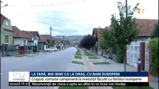 Ciugud comuna campioană la investiții făcute cu fonduri europene [upl. by Hendren962]