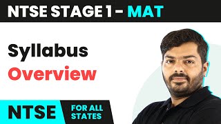 NTSE MAT Stage 1  Syllabus Overview For All States [upl. by Riesman464]