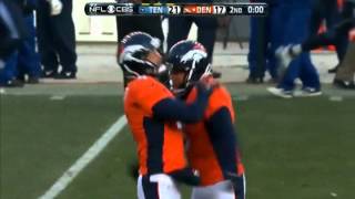 Matt Prater NFL record 64 yard field goal Dave Logan radio call [upl. by Deragon348]