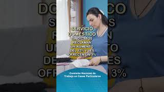 Empleados domésticos reclaman un 12 de aumento pero les ofrecen un 3 [upl. by Oca]