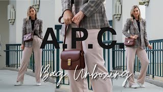 APC GRACE SMALL BAG FULL REVIEW  HOW TO STYLE Better than Celine Box Bag 😍 [upl. by Sedgewinn]