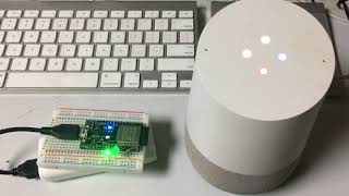 ESP32 Blynk IFTTT Control LEDs by Google Home [upl. by Josler]