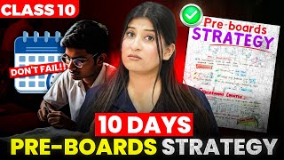 Last minute Preboard Strategy for Class 10🔥Stop BIGGEST Preboard Mistakes🤯 [upl. by Harima]