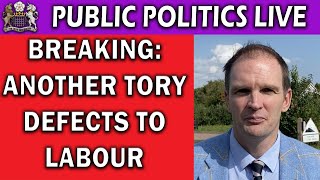 Breaking Second Conservative MP Defects to Labour [upl. by Ial]