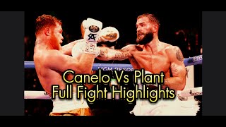 Canelo Alvarez Vs Caleb Plant Full Fight Highlights [upl. by Gwyneth]