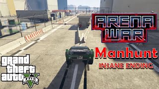 GTA Arena War Manhunt Ep 2 Insane Ending [upl. by Strawn]