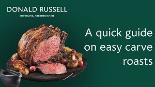 How to cook Easy Carve Roasts  Donald Russell [upl. by Gearard]