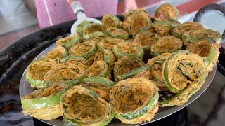 Famous Crispy Fried Patra of Bardoli  Indian Street Food [upl. by Sybyl]