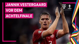 Jannik Vestergaard im Interview vor dem Achtelfinale I UEFA EURO 2024 I MAGENTA TV [upl. by Asiram]