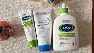 Best moisturiser and cream cetaphilbioderma 🥰❄️beauty skincare [upl. by Lubet]