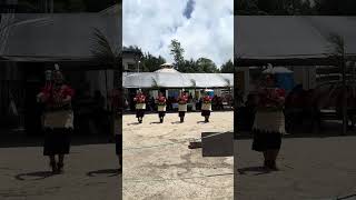 Nukualofa Tonga Cruise ship welcome Singing and Dancing [upl. by Akimal]