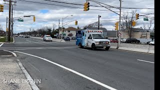 Hackensack Meridian Health Care MICU 319C amp FSU6 Responding 4524 [upl. by Einhpad]