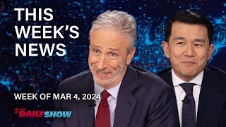 Jon Stewart on Migrant Fearmongering amp Ronny Chieng on Trumps Black AI Attempt  The Daily Show [upl. by Araed]