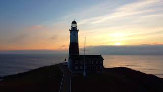 Sunrise at Montauk Point Lighthouse [upl. by Dee]