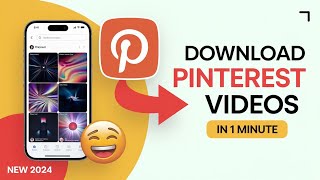 Pinterest Se Video Download Kaise Kare 2024  How To Download Video Pinterest App [upl. by Devin]